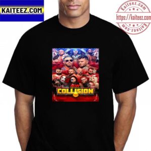 TNT Launches A Second Night Of Wrestling With AEW Collision Vintage T-Shirt