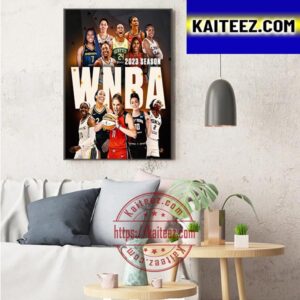 The 2023 Season WNBA Art Decor Poster Canvas