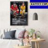 The 2023 Stanley Cup Final Are Set Panthers Vs Golden Knights Art Decor Poster Canvas
