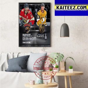 The 2023 Stanley Cup Final Is Set Florida Panthers vs Vegas Golden Knights Art Decor Poster Canvas