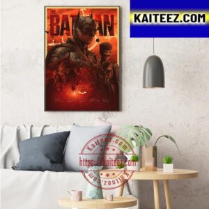 The Batman New Poster Art Decor Poster Canvas