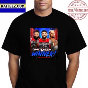 The Bloodline Are The Winner At WWE Backlash Vintage T-Shirt