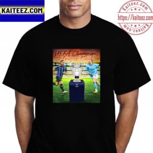 The Champions League Final Is Set Inter Vs Man City In Istanbul Vintage T-Shirt