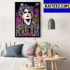 The Cure Houston Event Poster May 12 Art Decor Poster Canvas