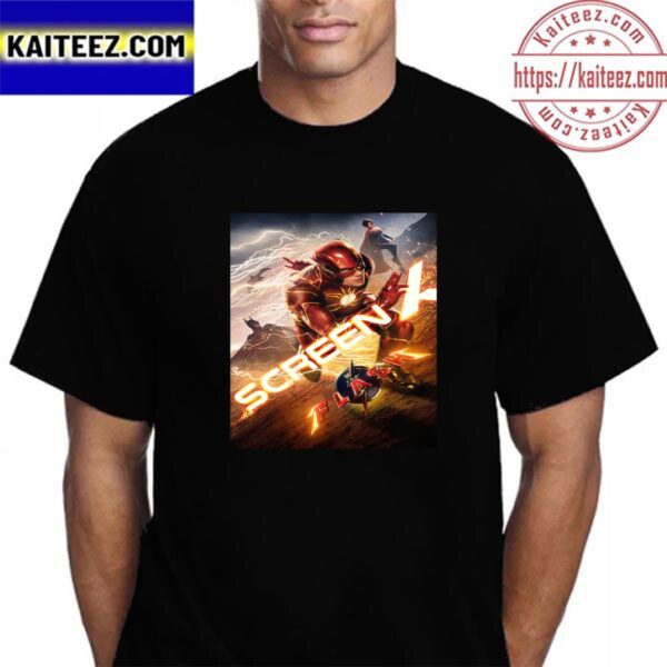 The Flash 2023 ScreenX Poster Vintage T-Shirt