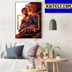 The Flash New Dolby Cinema Poster Art Decor Poster Canvas