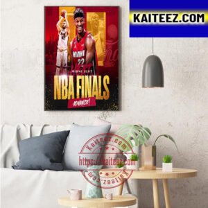 The Miami Heat Are 2023 Eastern Conference Champions Art Decor Poster Canvas