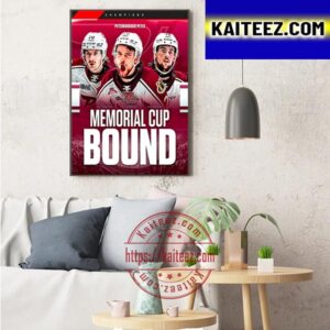The Peterborough Petes Are OHL Champions And Memorial Cup Bound Art Decor Poster Canvas