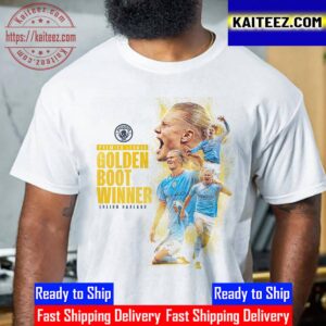 The Premier League Golden Boot Winner Is Erling Haaland Vintage T-Shirt