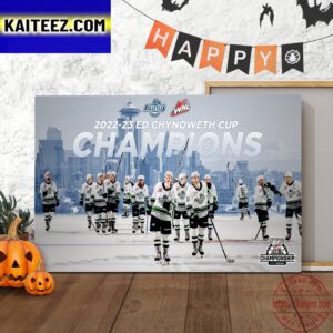 The Seattle Thunderbirds Are 2023 WHL Champions Art Decor Poster Canvas