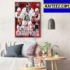 The Seattle Thunderbirds Are WHL Champions And 2023 Memorial Cup Bound Art Decor Poster Canvas