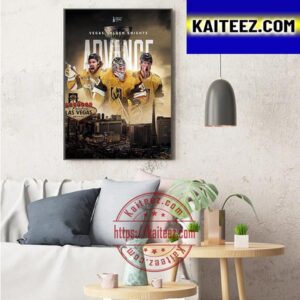The Vegas Golden Knights Are Going To The Stanley Cup Final Art Decor Poster Canvas