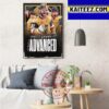 Vegas Golden Knights Back In The 2023 Stanley Cup Final Art Decor Poster Canvas