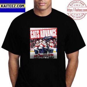 Time To Hunt Florida Panthers Advance To The 2023 Stanley Cup Final Vintage T-Shirt