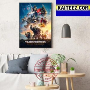 Transformers Rise Of The Beasts 2023 New Poster Art Decor Poster Canvas