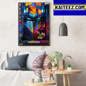 Transformers Rise Of The Beasts New Poster Art Of Autobots Art Decor Poster Canvas