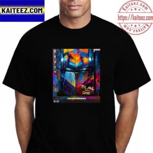 Transformers Rise Of The Beasts New Poster Art Of Autobots Vintage T-Shirt