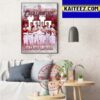 Vegas Golden Knights Advanced To The Final Four Of The Stanley Cup Playoffs Art Decor Poster Canvas