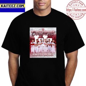 Utah Utes Softball Are 2023 PAC-12 Tournament Champions Vintage T-Shirt