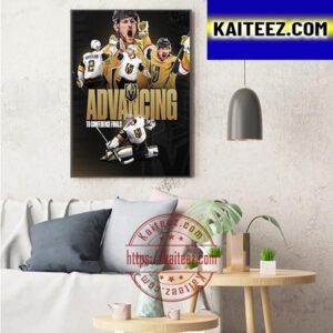 Vegas Golden Knights Are Headed To The Western Conference Finals Art Decor Poster Canvas