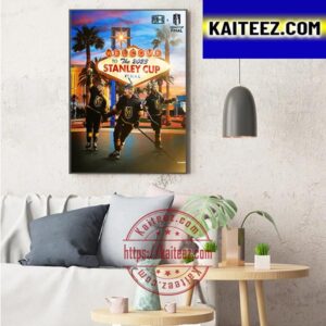 Vegas Golden Knights Back In The 2023 Stanley Cup Final Art Decor Poster Canvas