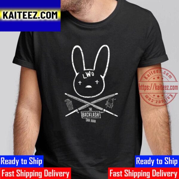 WWE Backlash San Juan LWo Bad Bunny Vintage T-Shirt