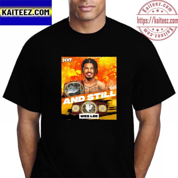 Wes Lee Is NXT And Still North American Champion Vintage T-Shirt