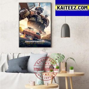 Wheeljack In Transformers Rise Of The Beasts 2023 New Poster Art Decor Poster Canvas