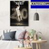 2023 Concacaf Gold Cup Roster Of The USMNT Art Decor Poster Canvas