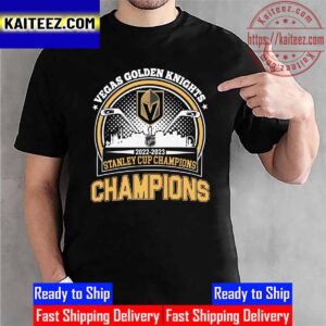 2022-2023 Stanley Cup Champions Are Vegas Golden Knights Champions Vintage T-Shirt