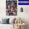 2022-23 NBA Champions Are Denver Nuggets Art Decor Poster Canvas