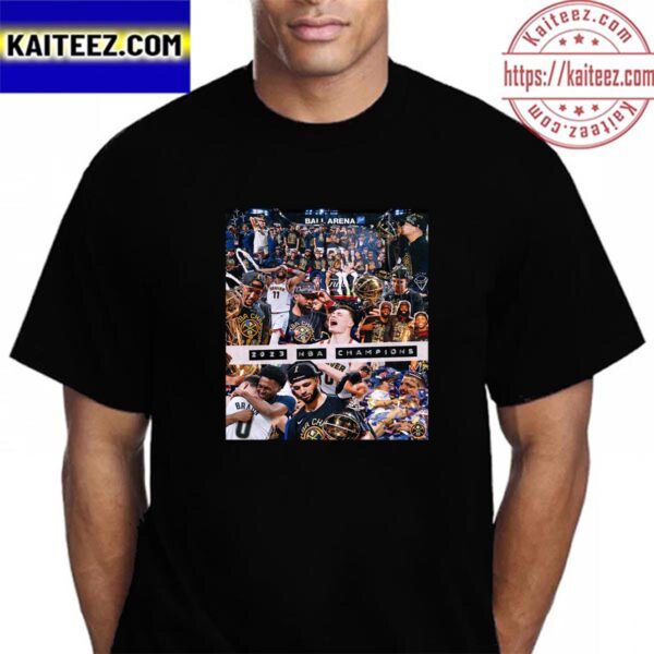 2023 NBA Champions A Night To Remember For Denver Nuggets Vintage T-Shirt