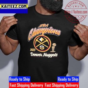 2023 NBA Champions Denver Nuggets Champs Vintage T-Shirt