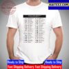 2023 NBA Draft Round 2 Results Vintage T-Shirt