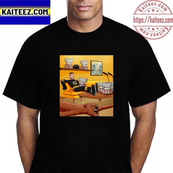 2023 Selke Trophy Winner Is Patrice Bergeron With Sixth Time In Career Vintage T-Shirt