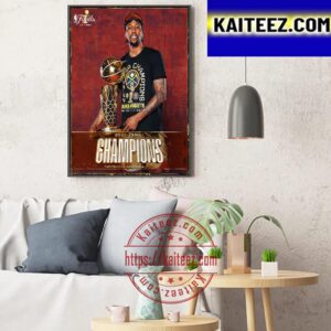 2x NBA Champions Kentavious Caldwell-Pope And Denver Nuggets Are 2022-23 NBA Champions Art Decor Poster Canvas