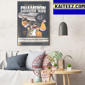2x Stanley Cup Champion Alex Pietrangelo And Vegas Golden Knights Are 2023 Stanley Cup Champions Art Decor Poster Canvas