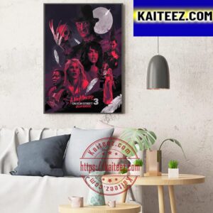 A Nightmare On Elm Street 3 Dream Warriors New Movie Poster Art Decor Poster Canvas