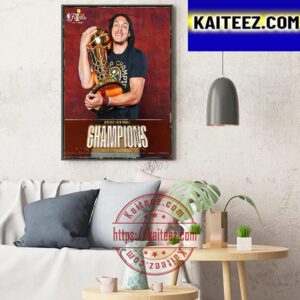 Aaron Gordon And Denver Nuggets Are 2022-23 NBA Champions Art Decor Poster Canvas