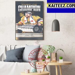 Adin Hill And Vegas Golden Knights Are 2023 Stanley Cup Champions Art Decor Poster Canvas