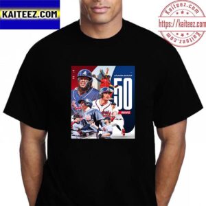 Atlanta Braves Become The 1st NL Team To Reach 50 Wins Vintage T-Shirt