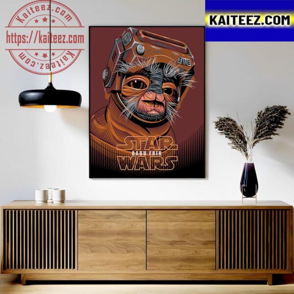 Babu Frik In Star Wars The Rise Of Skywalker Art Decor Poster Canvas