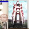2023 NCAA Womens College World Series Champions Are Oklahoma Sooners Softball Art Decor Poster Canvas