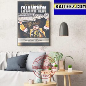Brayden Pachal And Vegas Golden Knights Are 2023 Stanley Cup Champions Art Decor Poster Canvas