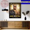 Carmelo Hayes Vs Baron Corbin In NXT Gold Rush Art Decor Poster Canvas