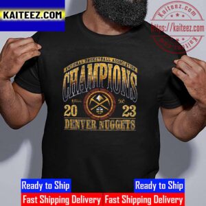 Celebration Denver Nuggets Nike NBA Finals 2023 Vintage T-Shirt