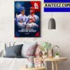 Cincinnati Reds 12 Straight Wins In MLB Art Decor Poster Canvas