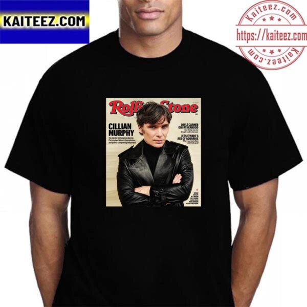 Cillian Murphy Is June And July Rolling Stone UK Cover Star Vintage T-Shirt