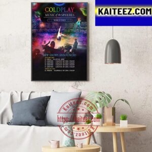 Coldplay To Play 4 Shows At National Stadium Of Singapore Art Decor Poster Canvas