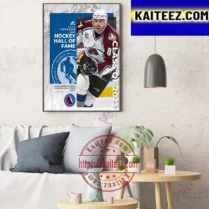 Congrats Colorado Avalanche Pierre Turgeon Is Hockey Hall Of Fame Class Of 2023 Art Decor Poster Canvas